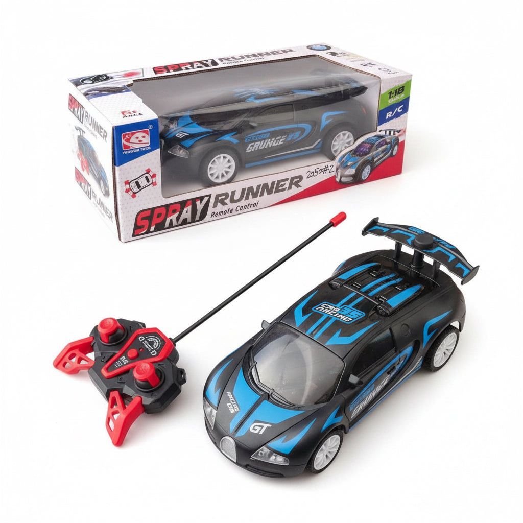Remote Control Spray Runner Car