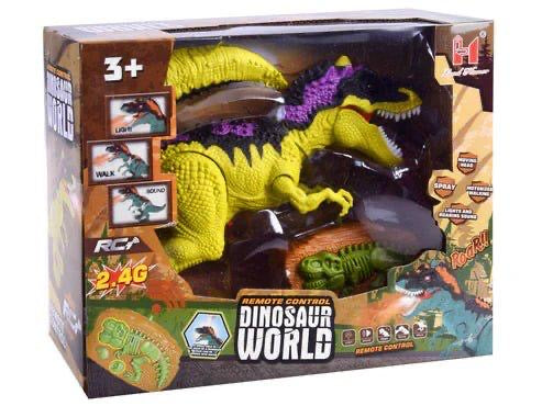 Remote Control Dinosaur With Smock Light & Sound