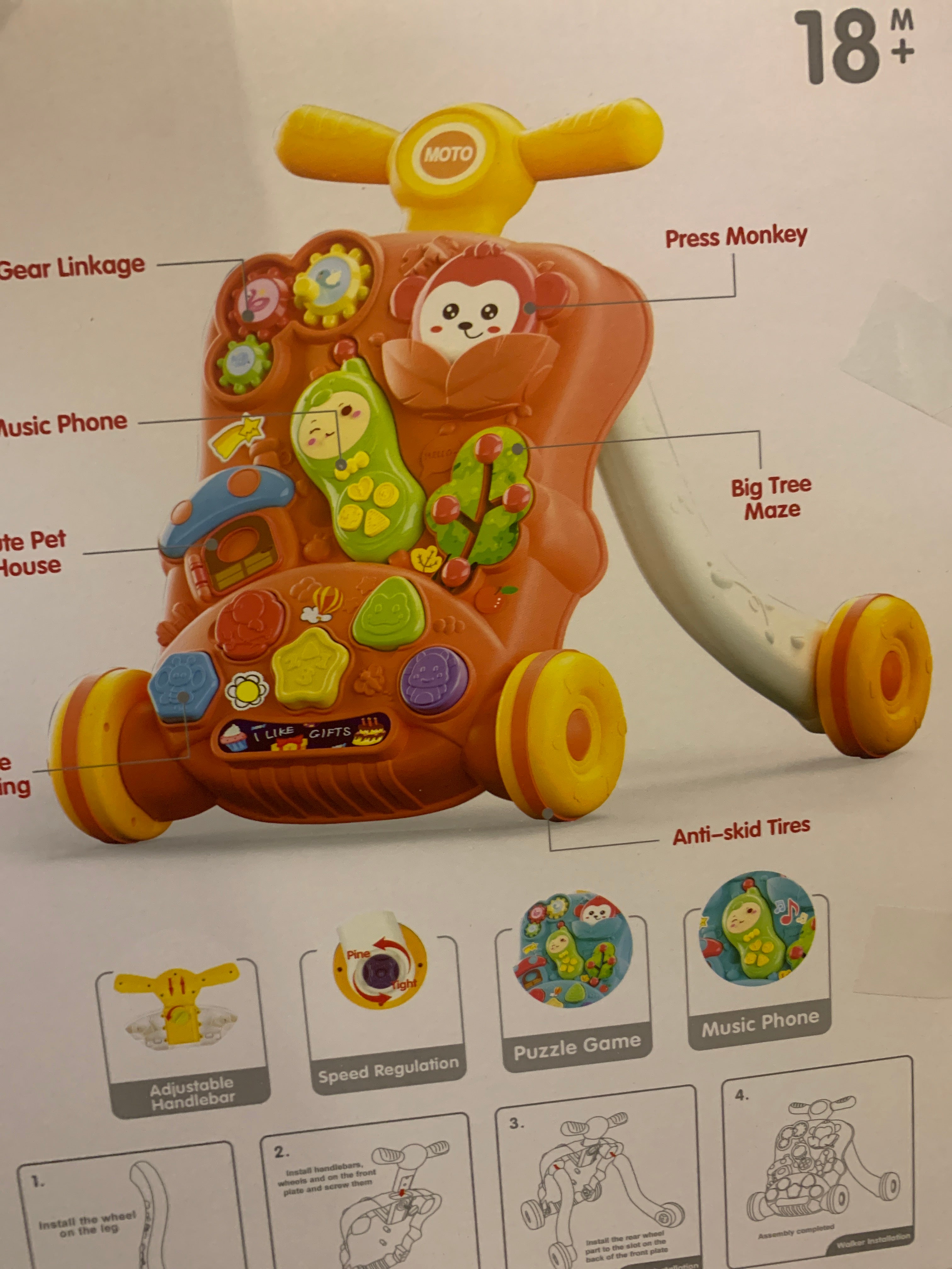 Baby Puzzle Activity Walker