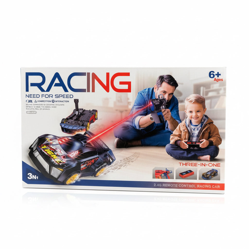 Remote Gun Racing Car