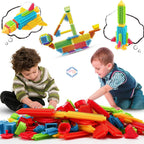 HEDGEHOG BRISTLE SHAPE BLOCKS 58PCS