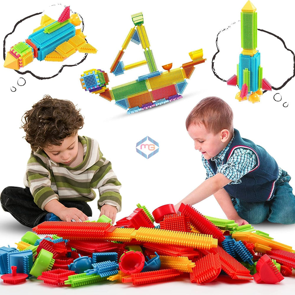 HEDGEHOG BRISTLE SHAPE BLOCKS 58PCS
