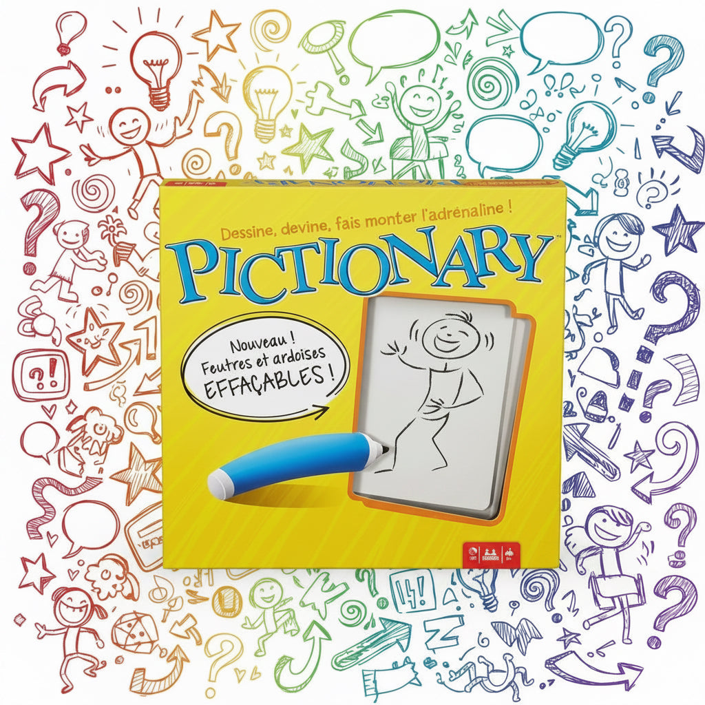 Senior Pictionary Board Game