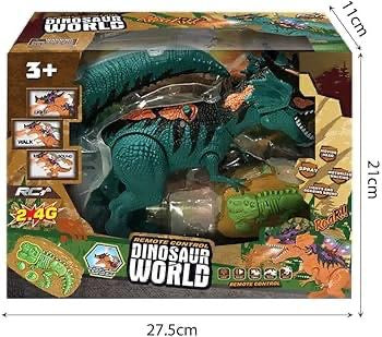 Remote Control Dinosaur With Smock Light & Sound