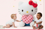 Hello Kitty Soft Plush Toy with Heart X–Large Cute Gift for Kids & Girls