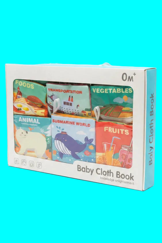 Baby Cloths Books 6Pcs Pack