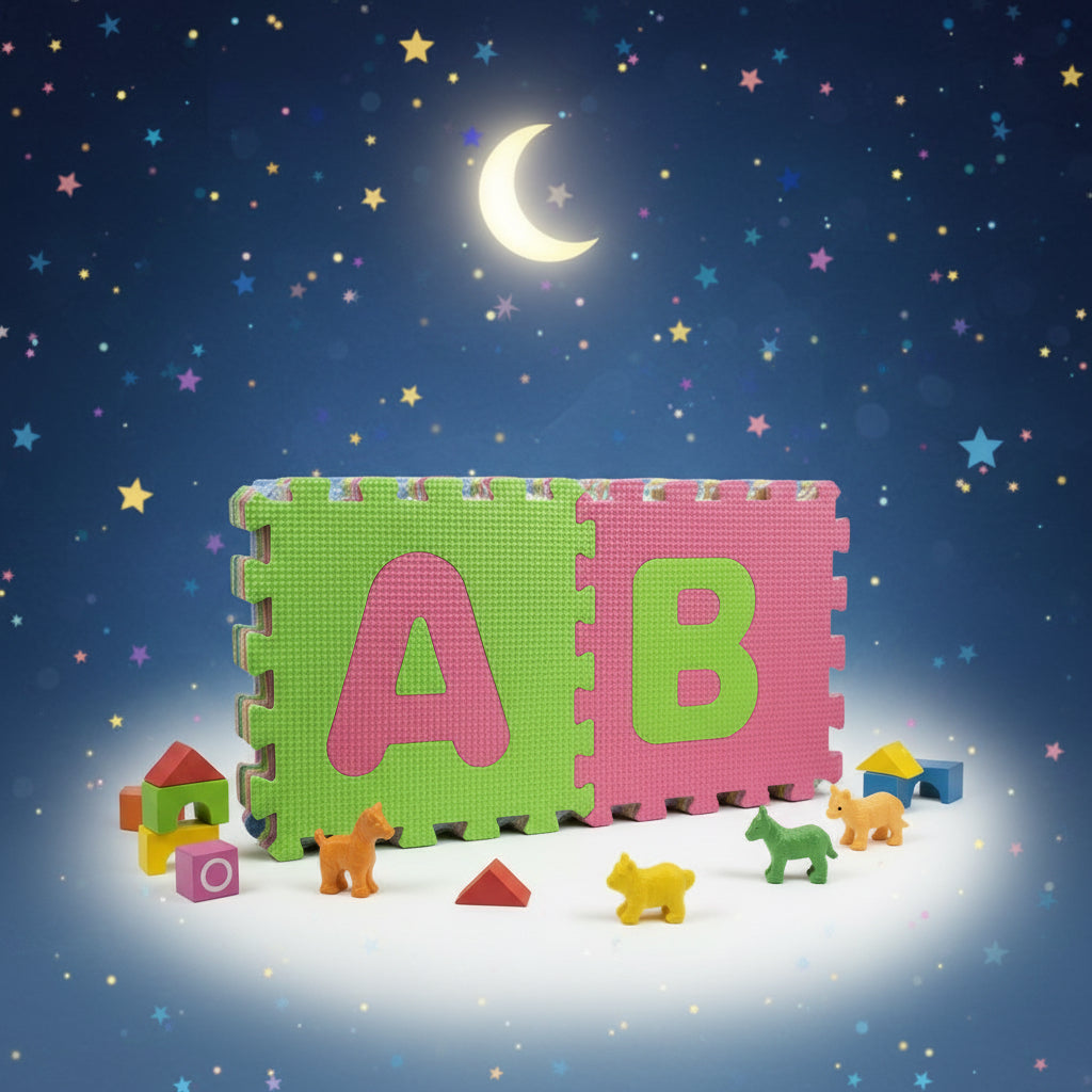 ABC Puzzle Mat Large Capital Small Alphabetes