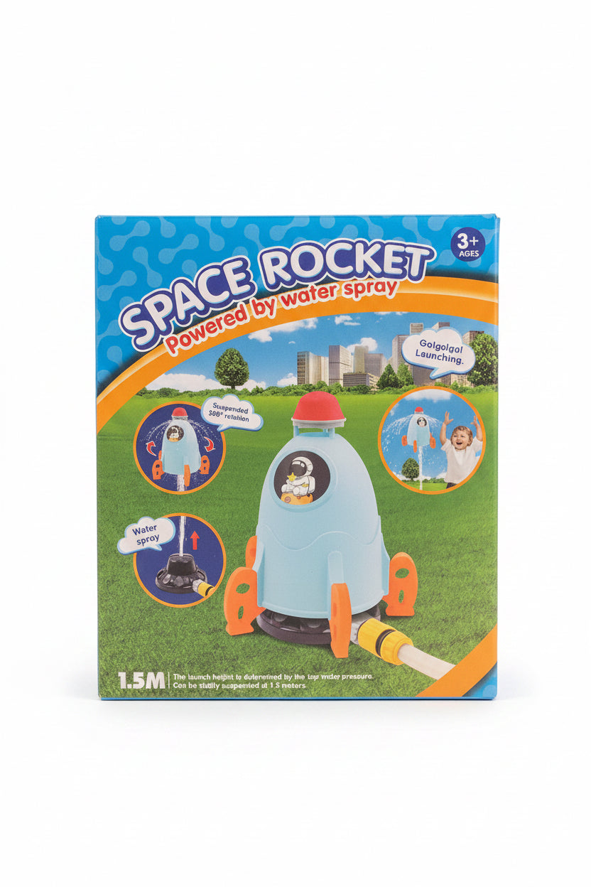 Space Rocket Water Spray Game