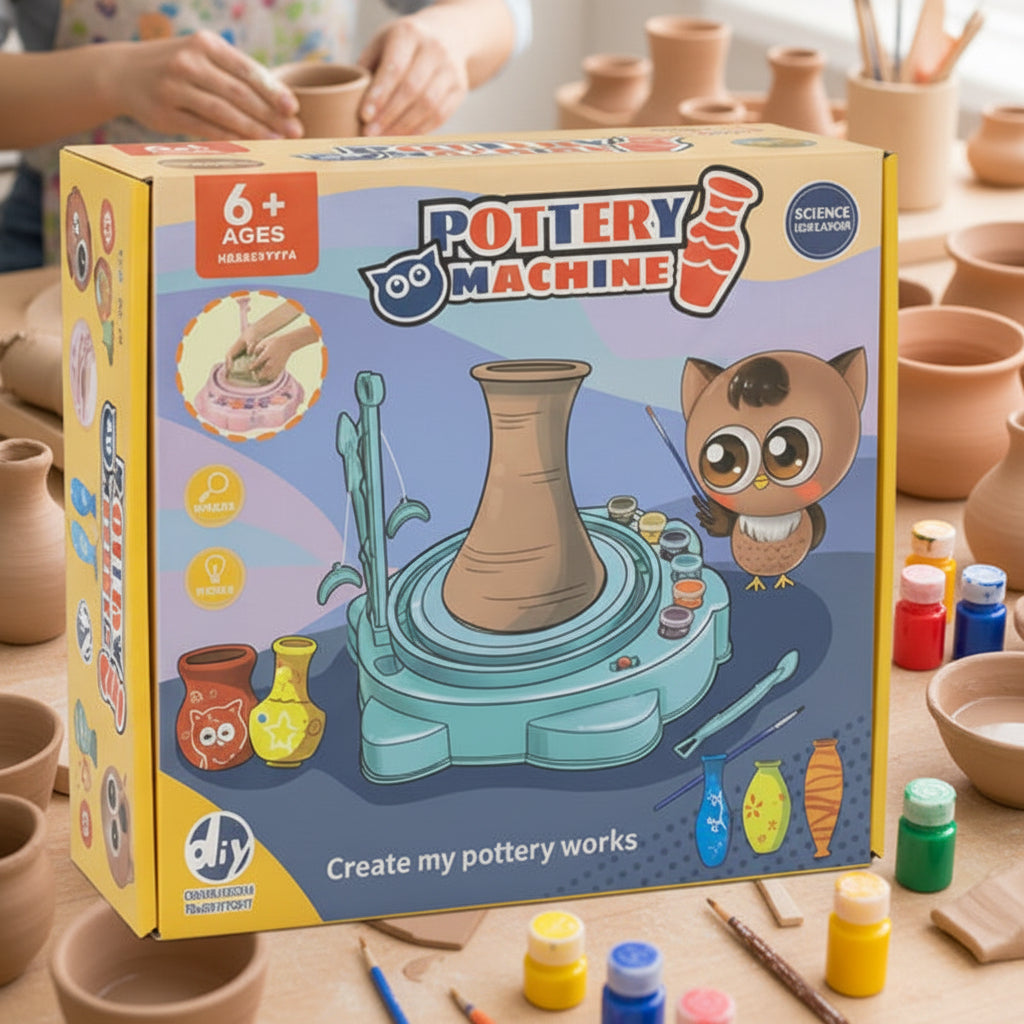 Pottery Wheel Creative Art