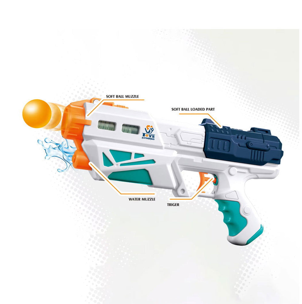 Magic 2in1 Water & Soft Bullet Gun Large