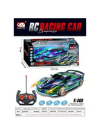 Remote Control Metallic Colour Racing Car
