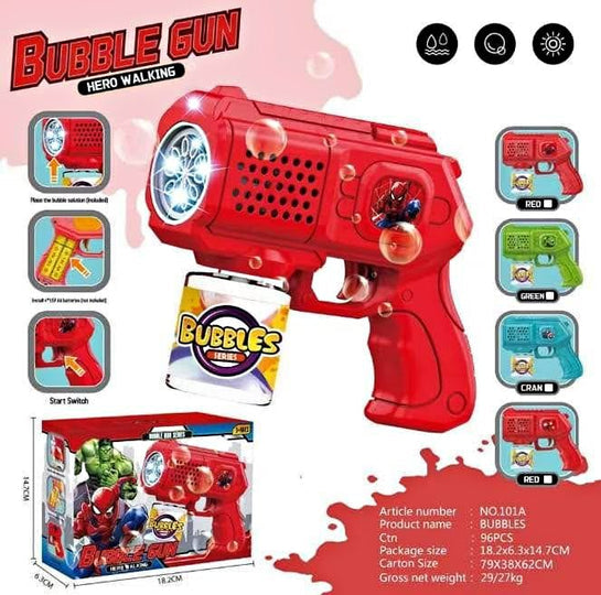 Super Hero Bubble Gun