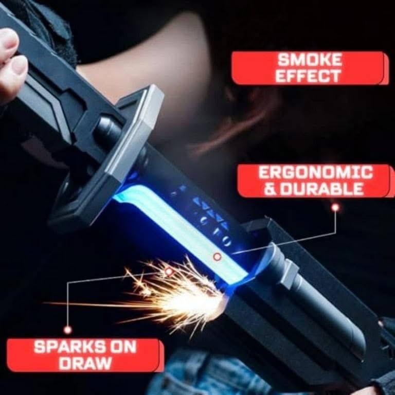 Smocking Sparkable Sword With Sound & Light