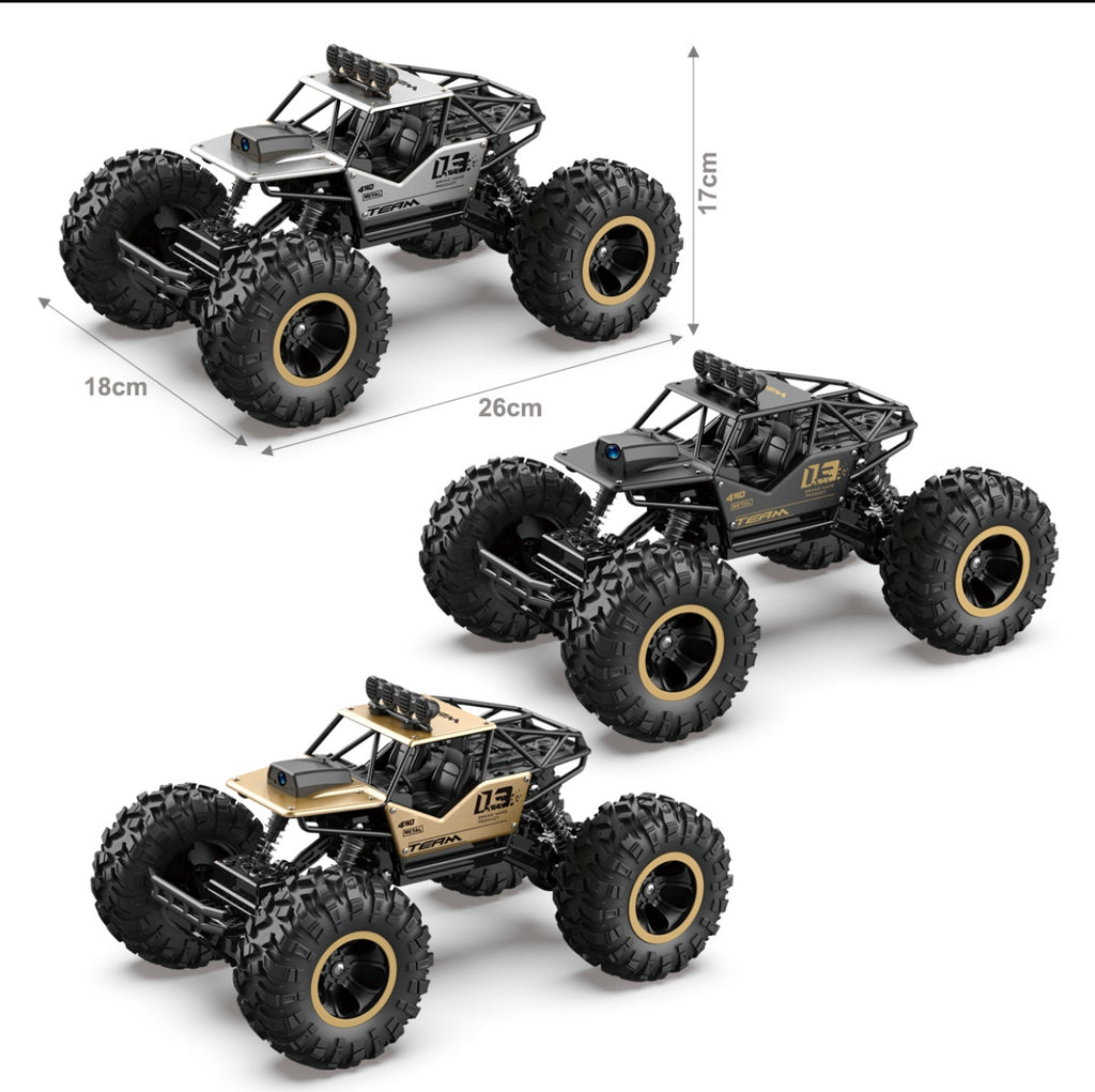 RC Camera Climbing Rock Crawler Car Four-wheel Alloy Material.