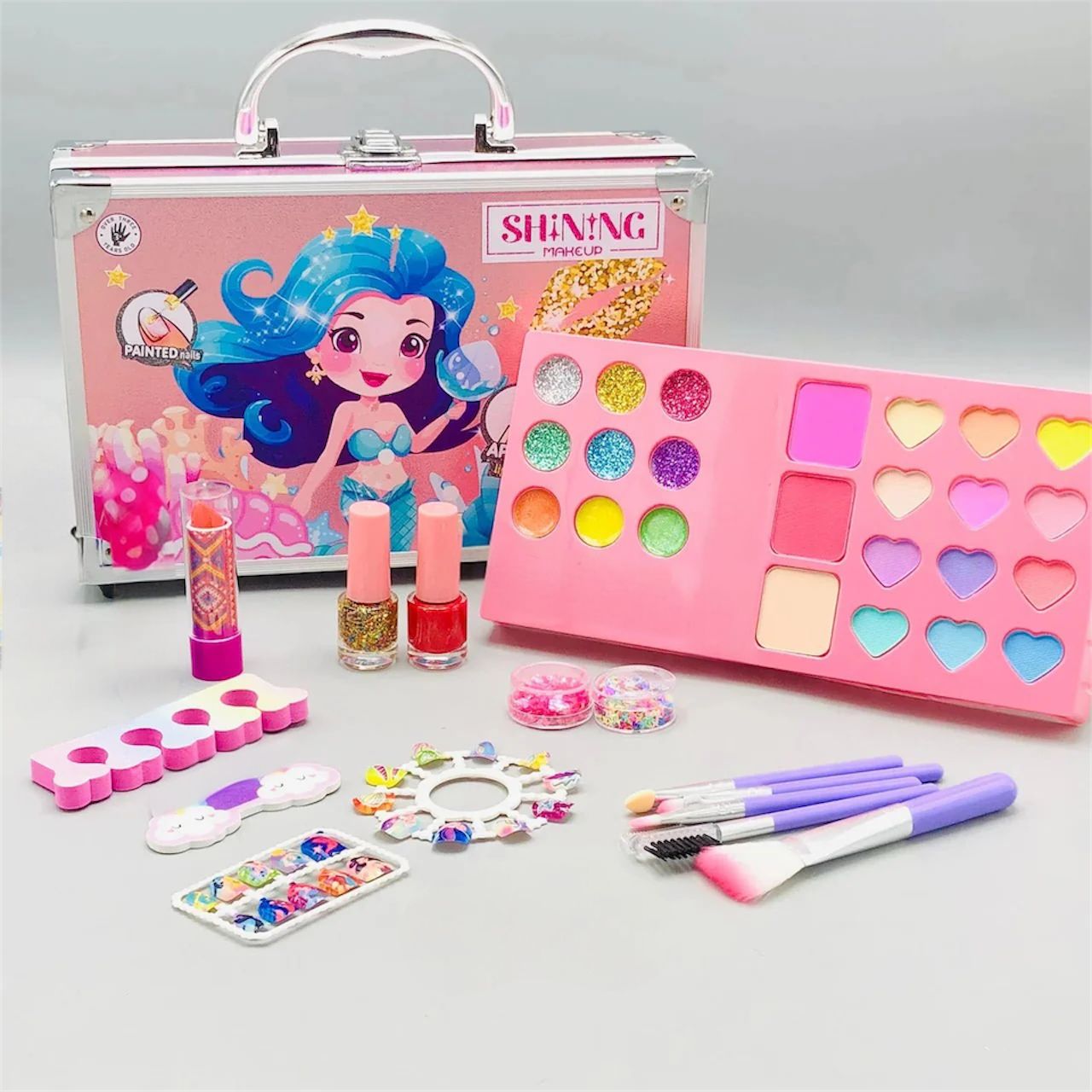Girls Shining Makeup Set Briefcase B330 3+